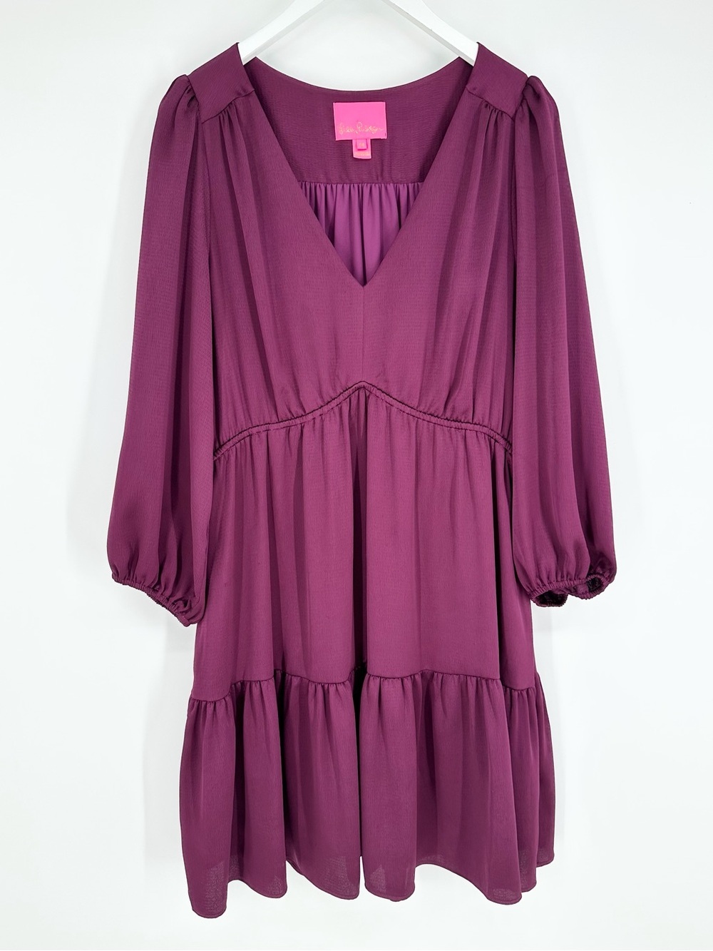Lilly Pulitzer Deacon Sleeve V-Neck Dress
